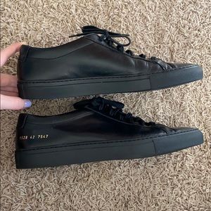 Common Projects- leather sneakers